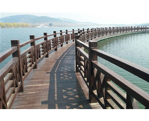 海邊木棧道地板